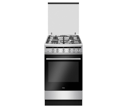 Kuchenka gazowa AMICA 57GGH5.43HZpMsN(Xx) EasyClean, Równomierne Pieczenie, 50cm